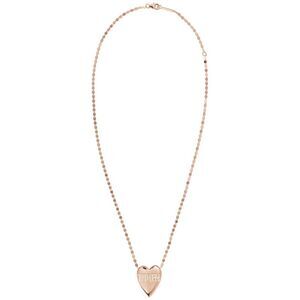 Lana 14K Rose Gold 0.14 Ct. Tw. Diamond Taken Heart Necklace